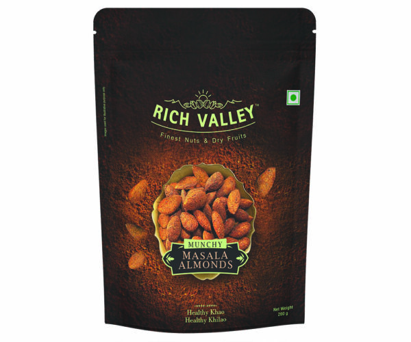 Munchy Masala Almonds back